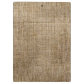 素朴なラップ自然 クリップボード (裏面)