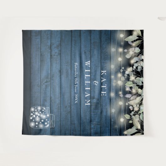 素朴なランタンと瓶の写真撮影用背景 タペストリー (正面(横))