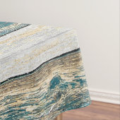 素朴なレモン(青い) テーブルクロス (インサイチュ)