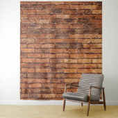 素朴なレンガの写真用背景タペストリー タペストリー (インサイチュ)