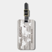 素朴なワードマップアドベンチャーアワイ名前をカスタムする ラゲッジタグ (正面縦)