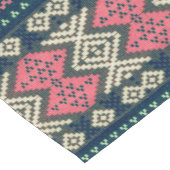 素朴なヴィンテージのハートのアズテック人 ショートテーブルランナー (コーナー)