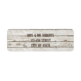 素朴なヴィンテージの白い納屋の木結婚の納屋 ラベル