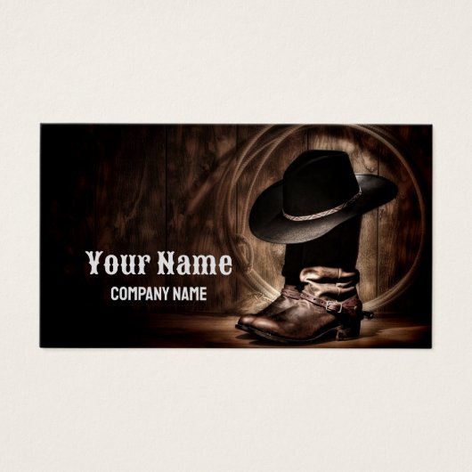 素朴なヴィンテージカウボーイブーツ西の国 (正面)