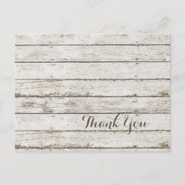 素朴なヴィンテージ納屋の結婚木の納屋感謝してい君 ポストカード