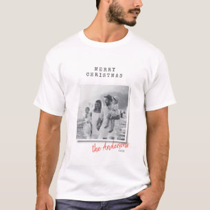 素朴なヴィンミニマルテージのクリスマス1写真 Tシャツ