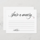 素朴な共有記憶悔やみや弔慰、記念のメッセージカード 招待状 (正面/裏面)