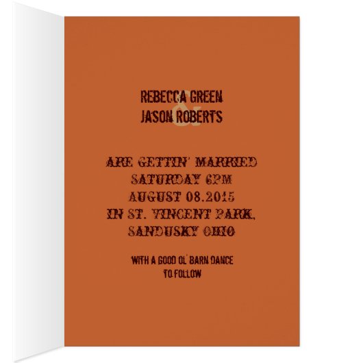 素朴な厚紙の国産ひまわり結婚の花 (内側 (右))