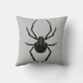 素朴な古いクモ クッション (裏面)