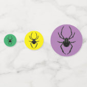 素朴な古いクモ コンフェッティ (裏面)