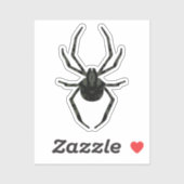 素朴な古いクモ シール (シート)