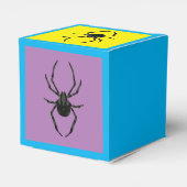 素朴な古いクモ フェイバーボックス (裏面サイド)