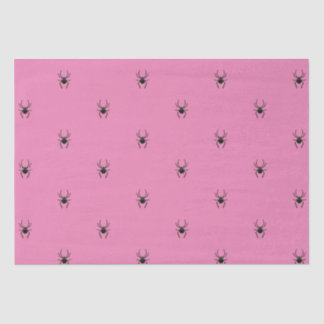 素朴な古いクモ 薄葉紙