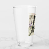 素朴な国のフランスの台本パリエッフェルタワー タンブラーグラス (右)