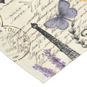 素朴な国のフランスの台本パリエッフェルタワー ミディアムテーブルランナー (コーナー)