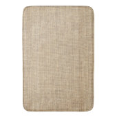 素朴な国のヴィンテージのバーラップ バスマット (正面縦)