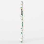 素朴な国の農場の黄色レモンパターンモノグラム Case-Mate iPhoneケース (裏面/右)