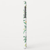 素朴な国の農場の黄色レモンパターンモノグラム Case-Mate iPhoneケース (裏面/左)