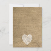 素朴な在庫台所ブライダルシャワーのパーティー 招待状 (裏面)