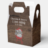 素朴な夏のエンゲージメントパーティーBBQ フェイバーボックス (オープン)