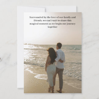 素朴な室内での結婚式の「Save the Date」カード 招待状