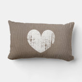 素朴な家の甘い家のバーラップのlumbarの装飾用クッション ランバークッション (裏面)