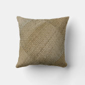 素朴な家の甘い家のバーラップ クッション (裏面)