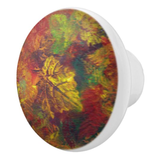 素朴な小屋の引出しの引き セラミックノブ (右)