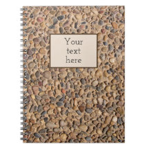 素朴な小石はカスタムな文字が付いている写真に投石します