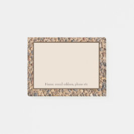 素朴な小石はカスタムな文字が付いている写真に投石します ポストイット