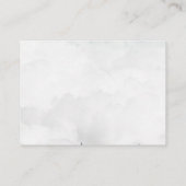 素朴な山と森の水彩画 エンクロージャーカード (裏面)