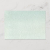 素朴な山と雪の冬の赤ちゃん絵本 エンクロージャーカード (裏面)