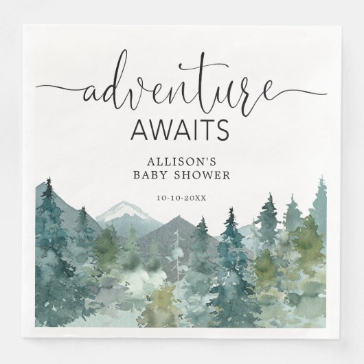 素朴な山岳の屋外をテーマにした森の木々 (正面)