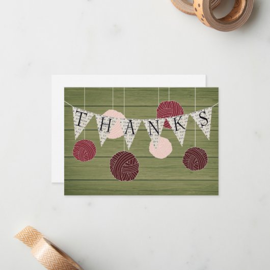 素朴な平たい箱はノート感謝していしています-テーマにまいはだを詰めて下さい ノートカード (正面/裏面インサイチュ)