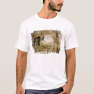 素朴な座席からの眺め、「GからのShrublands、 Tシャツ