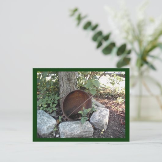 素朴な庭 ポストカード (スタンド正面)