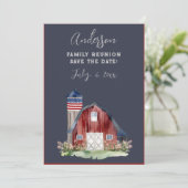 素朴な愛国的な家族の再会 招待状 (スタンド正面)