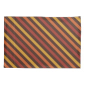 素朴な感謝祭の休暇の秋の秋のカラフル 枕カバー (裏面)