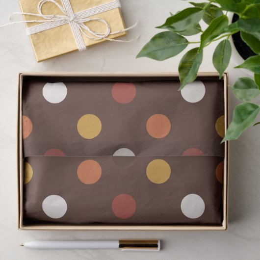 素朴な感謝祭の休暇の秋の秋のカラフル 薄葉紙 (ギフト)