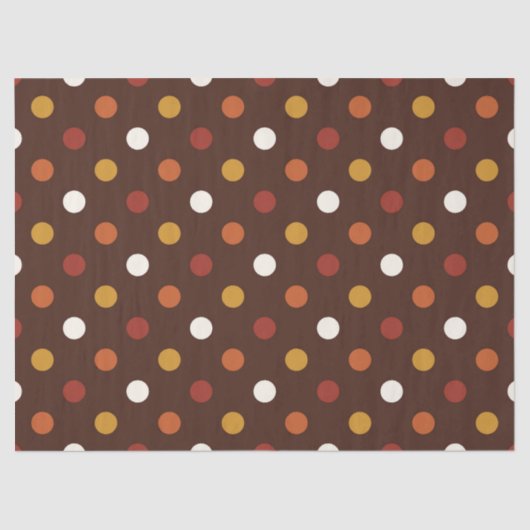 素朴な感謝祭の休暇の秋の秋のカラフル 薄葉紙 (正面)