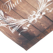 素朴な感謝祭リースバ与えンウ感謝していド ミディアムテーブルランナー (コーナー)