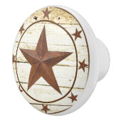 素朴な星型車輪 セラミックノブ (右)