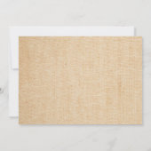 素朴な春の花の手押車のベビーシャワー招待状 招待状 (裏面)