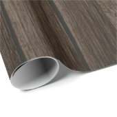 素朴な木によって風化させる納屋板包装紙 ラッピングペーパー (ロールコーナー)