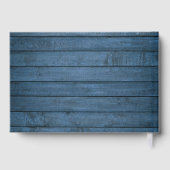 素朴な木のグリーン 追憶の葬儀 ゲストブック (裏面)