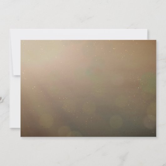 素朴な木のハートツリーの国の結婚式の招待 招待状 (裏面)