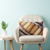 素朴な木のフランスワインのボトルのコルク ランバークッション (椅子)