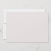 素朴な木のリアルなピンクのバラ Save The Date 結婚式 招待状 (裏面)