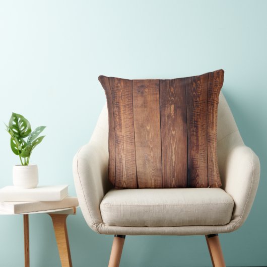素朴な木一見の枕 クッション (椅子)
