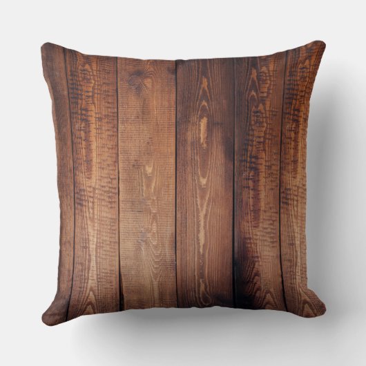 素朴な木一見の枕 クッション (裏面)